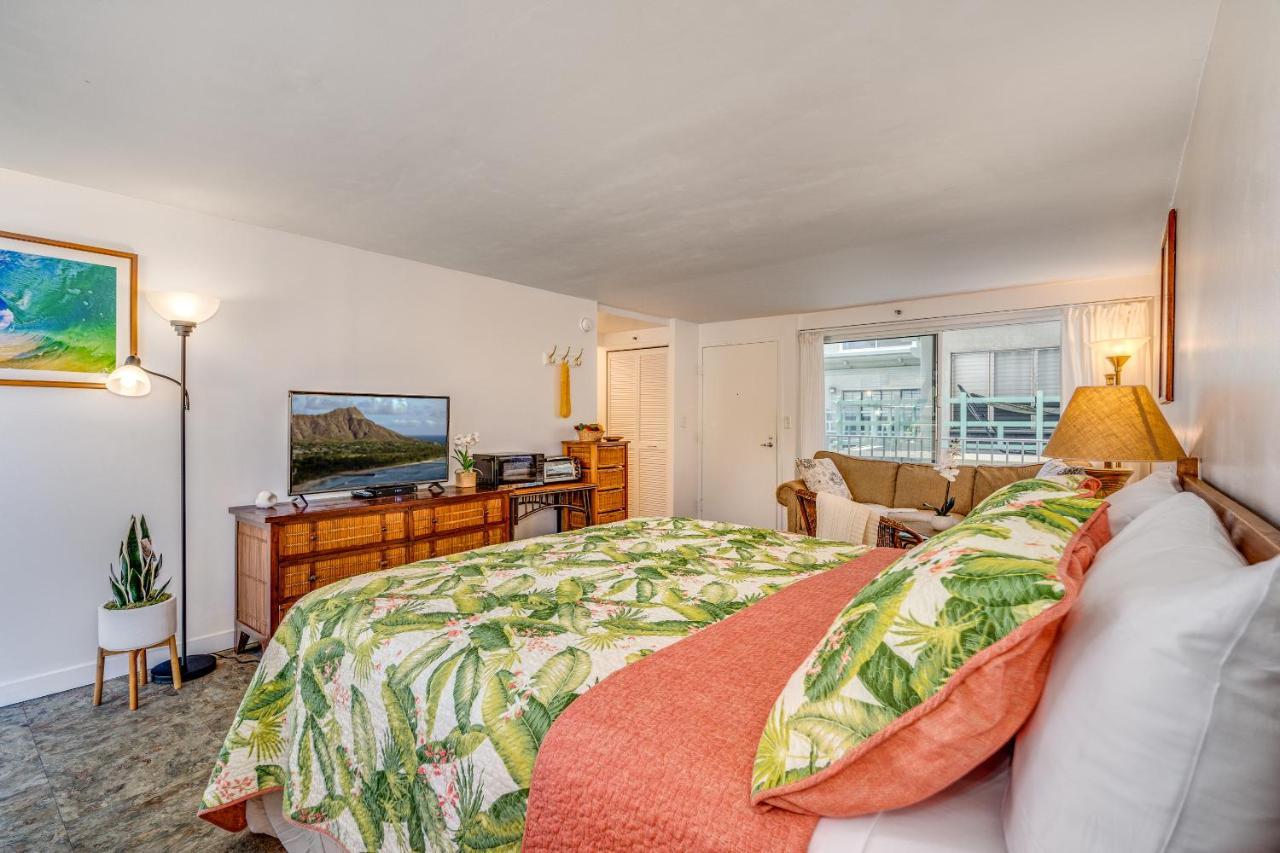 @ Marbella Lane - Breezy Studio@Diamond Head Beach Hotel Honolulu Exterior foto